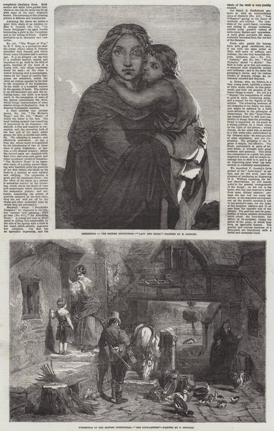Exhibition of the British Institution by Henry Lejeune